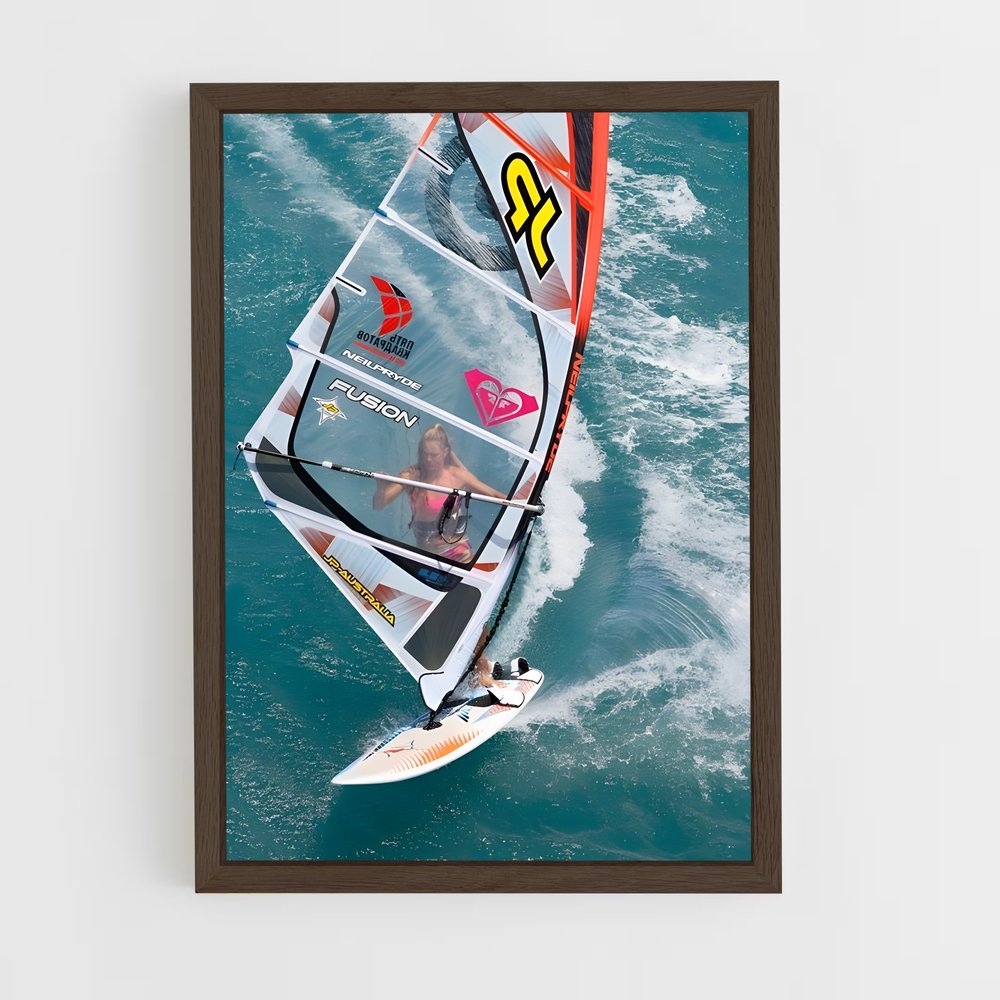 Poster Olympics windsurfing – affiche Planche à voile (vue 5)